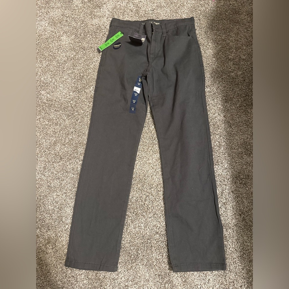 Boys size 16 US POLO‎ ASSN. twill straight leg pants new with tags